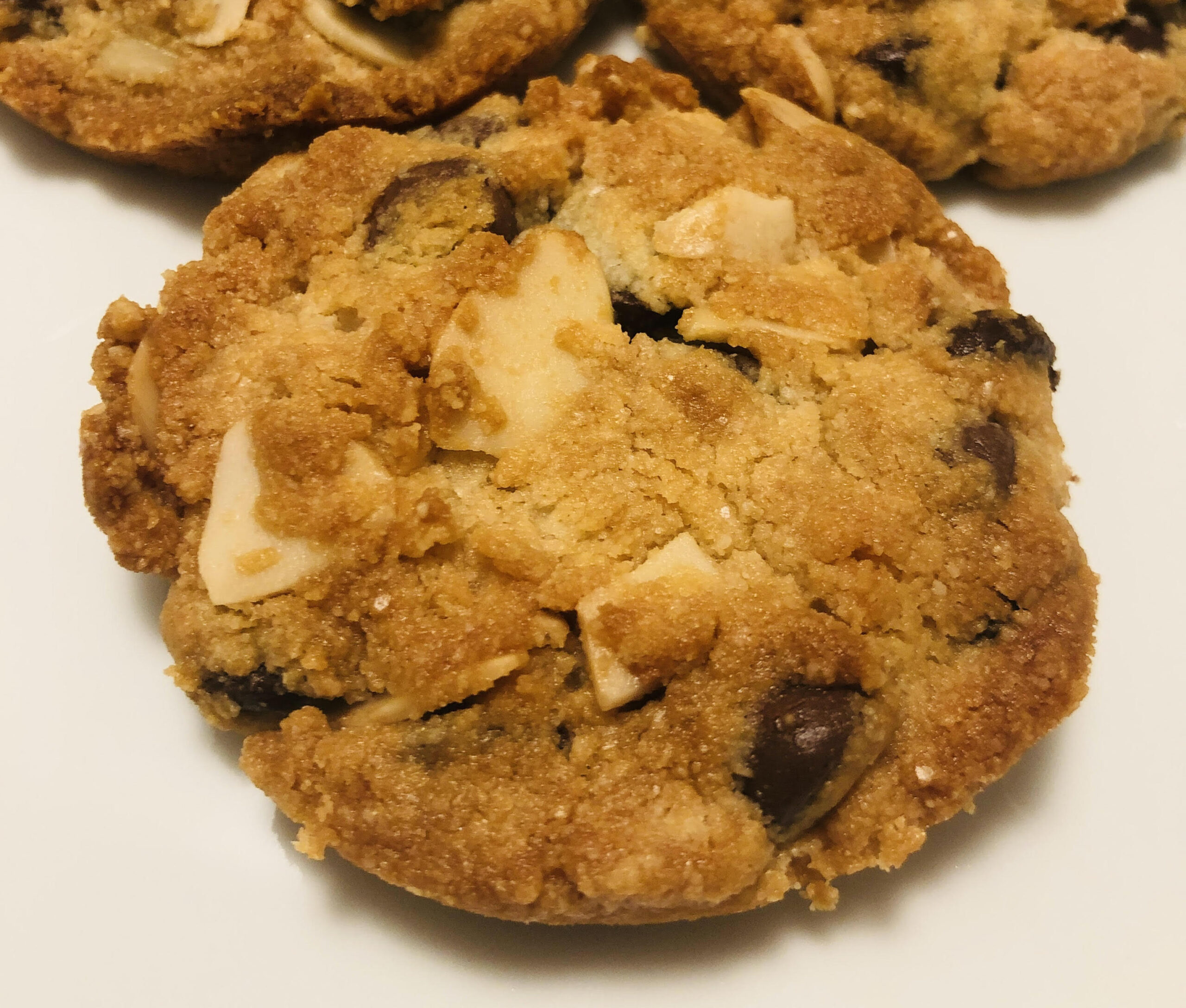 Gluten-Free Almond Chocolate Chip Cookies